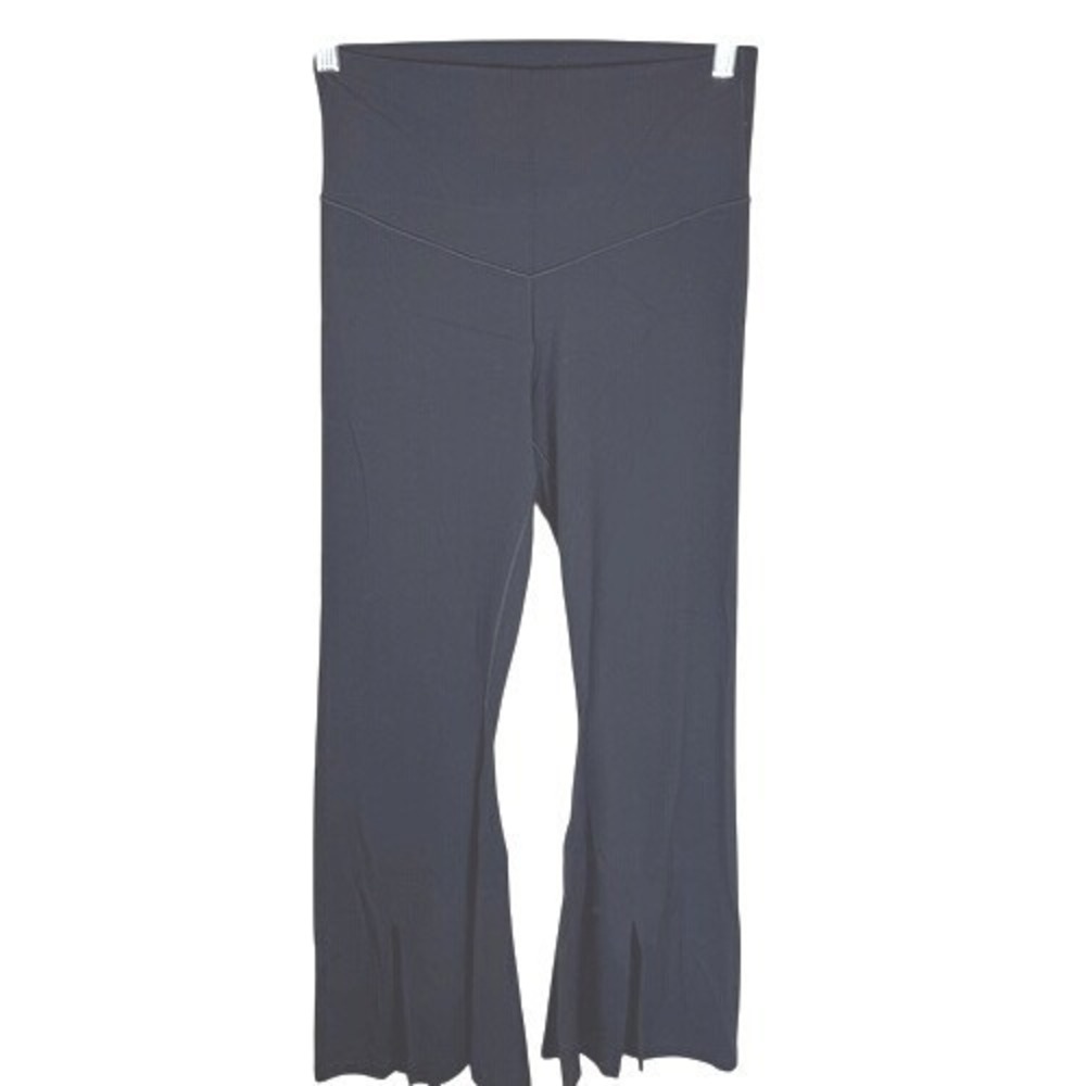 Offline by Aerie Real Me High Rise Flare Size Large Black Wide Leg Fit and Flare